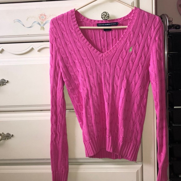 Vintage Pink Ralph Lauren Sweater - Picture 1 of 1